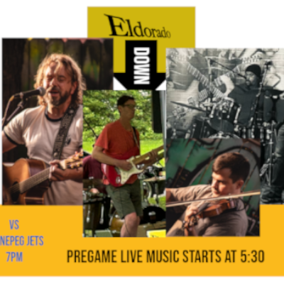 Live Music at the St. Louis Blues game at Enterprise Center by El Dorado Down.